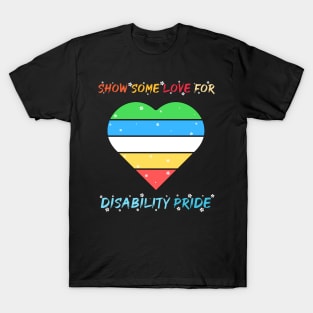 some love for disability pride month T-Shirt